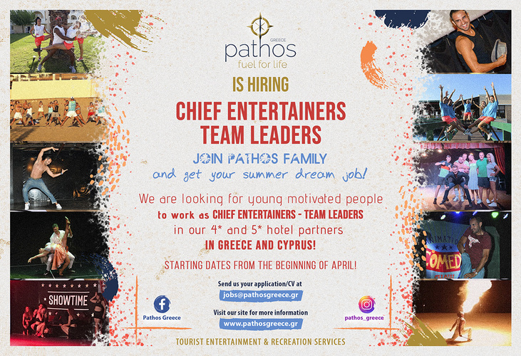 CHIEF ENTERTAINERS – TEAM LEADERS